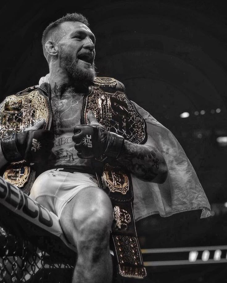 Foto de perfil de Connor Mc Gregor, lutador profissional.